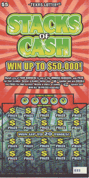 Stacks of Cash (#4) (3 Ticket Set)