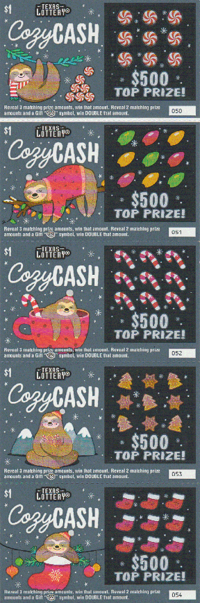 Cozy Cash (5 Ticket set)