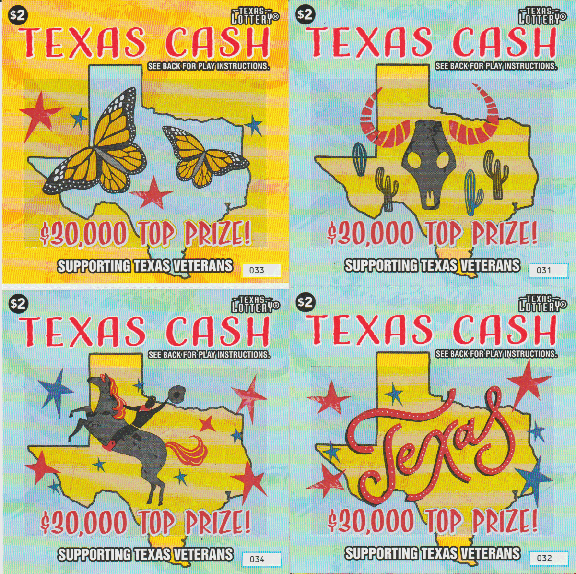 Texas Cash (#2) (6 Ticket Set)