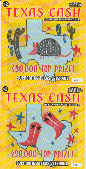 Texas Cash (#2) (6 Ticket Set)