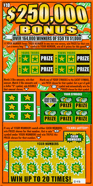 $250,000 Bonus (Issue #1)