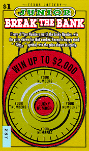 Junior Break The Bank (Issue #1)