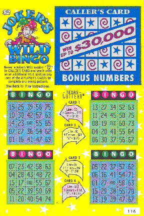 Joker's Wild Bingo