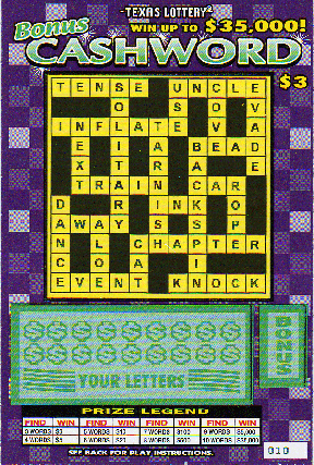 Bonus Cashword (Reissue #5)