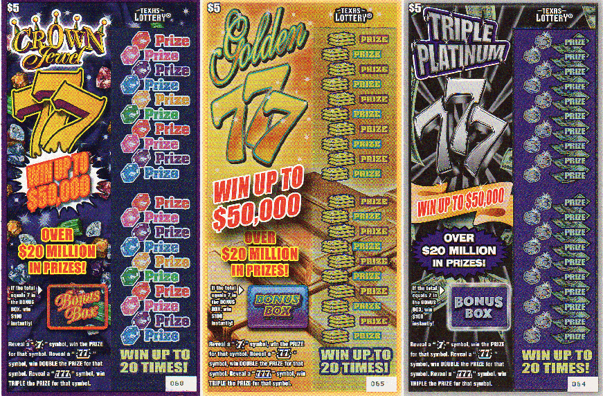 Triple 7's (3 Ticket Set)