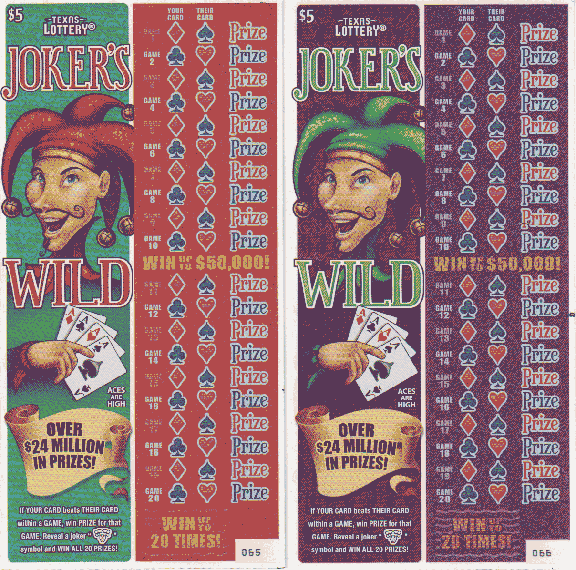 Joker's Wild (#6) (2 Ticket Set)