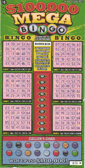 $100,000 Mega Bingo (#1)