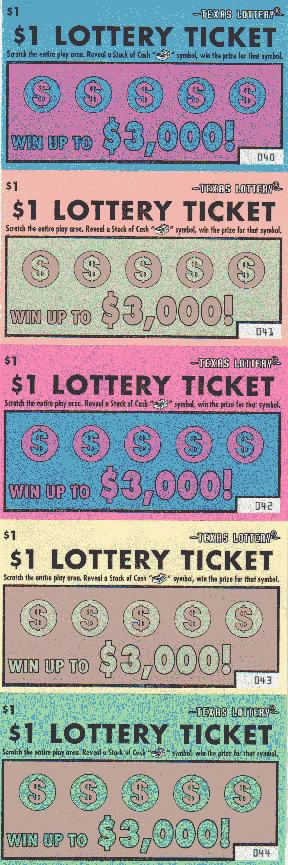 $1 Lottery Ticket (5 Ticket Set)