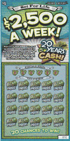 $5 Set For Life (#1)