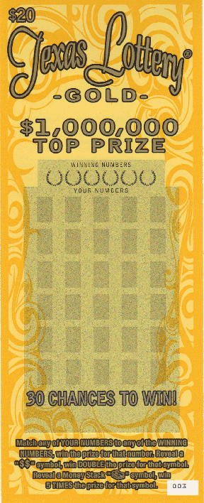 Texas Lottery Gold