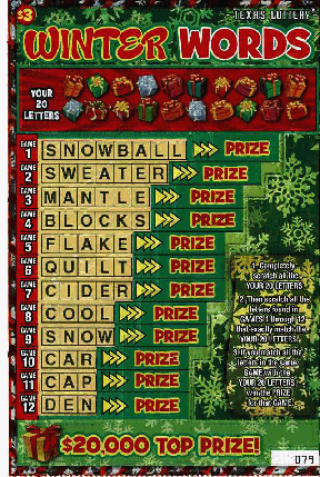 Winter Words (#1)