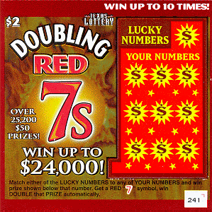 Doubling Red 7's