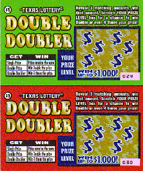 lotto doubler ticket